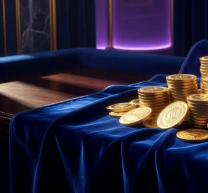 Ragyogó arany jackpot kijelző a DorvArena elegáns termében